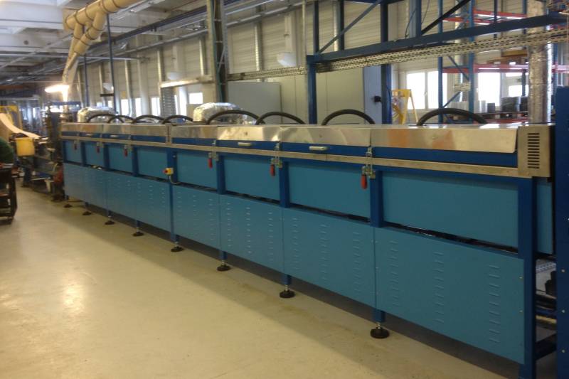 Electric Infrared Oven for coated strip in Slovakia