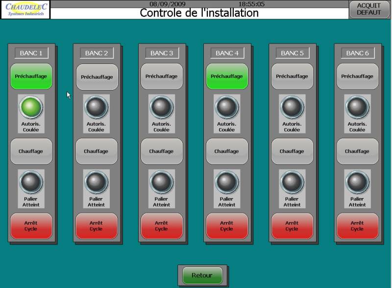 6 concrete infrared drying control desk