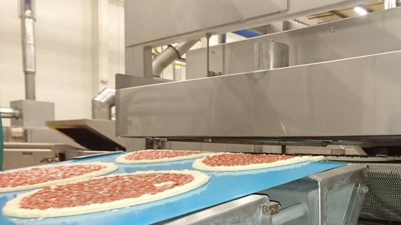 Cheese melting by electric infrared SODEBO