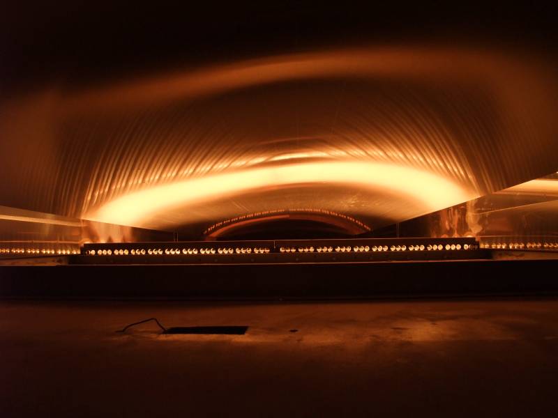 High density fast electric infrared paint curing in Africa