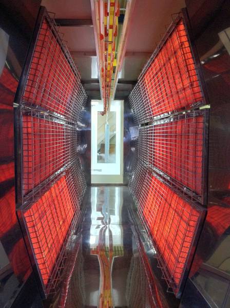 Gas Infrared  Oven for painted parts in Italia