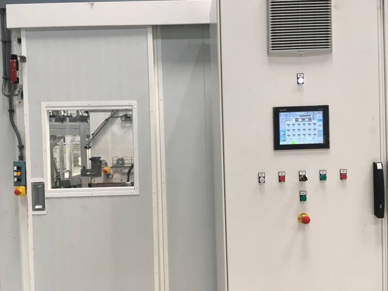 Infrared Electric cabinet for plastic molding