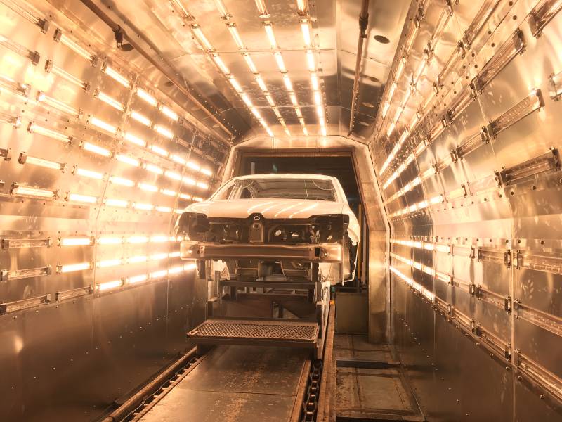  RENAULT Cordoba infrared oven for paint on cars 