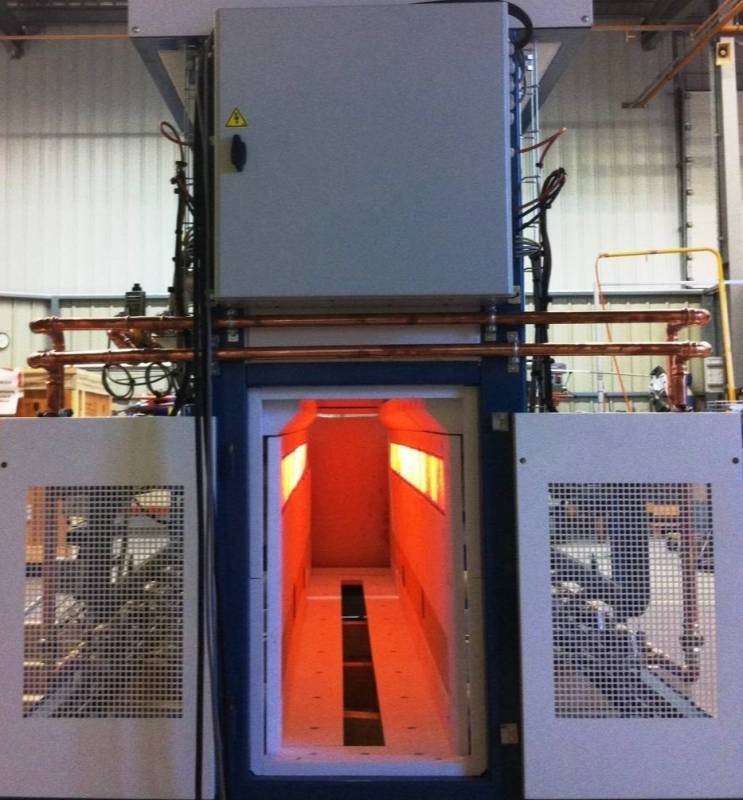 Fabrics Gas and electric infrared dryer in Turkey