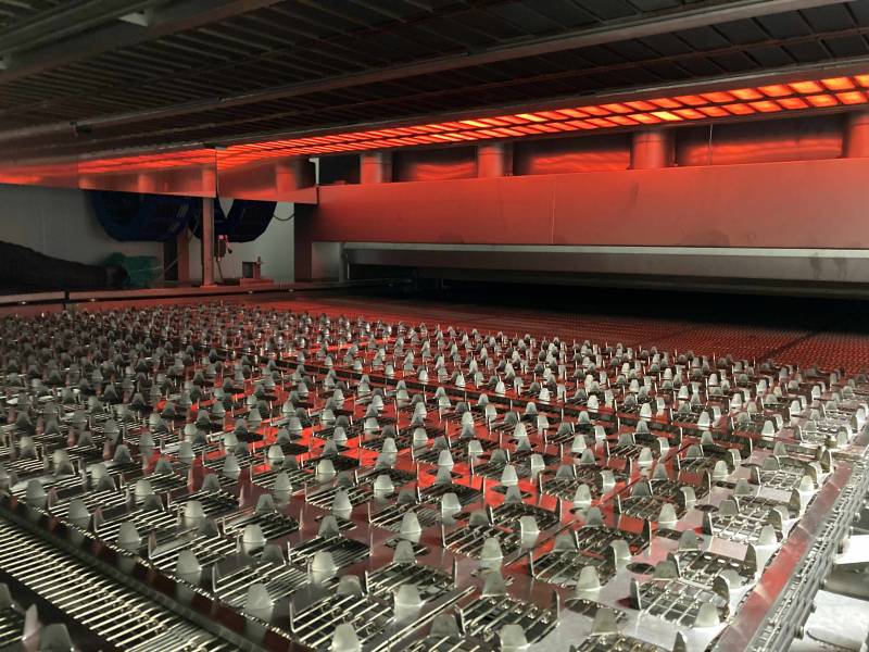 USA Food browning electric infrared tunnel