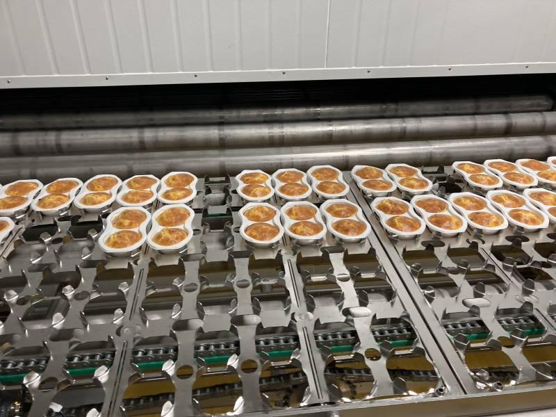 USA omelet browning electric infrared tunnel