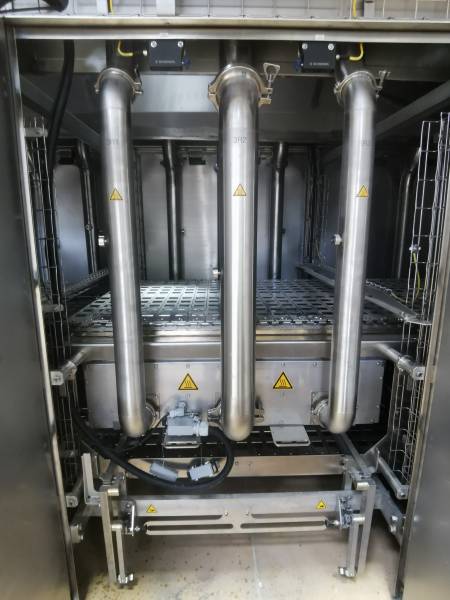 Waterproof food IR box on USA line