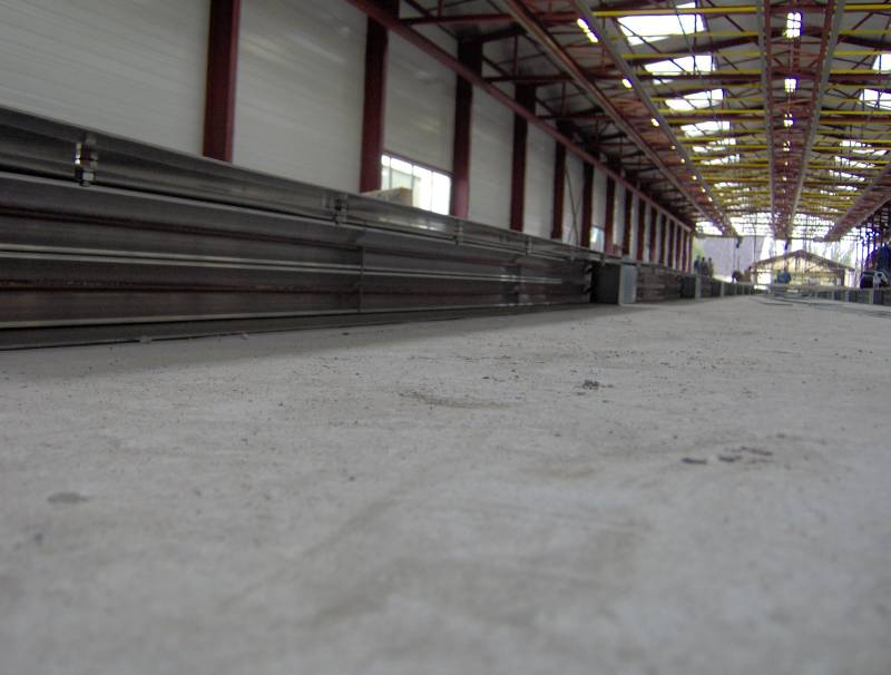 Concrete electric infrared drying line