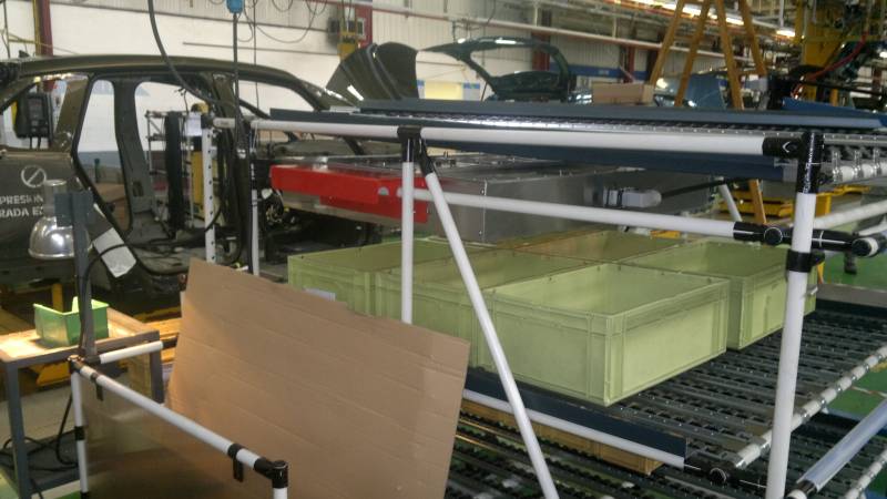 infrared preheating in Spain